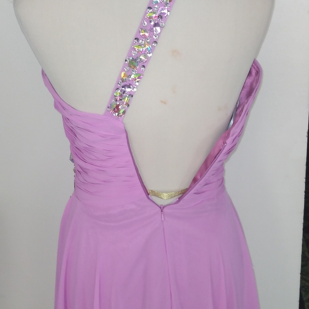 Maxi wedding dressone shoulder size s - Picture 13 of 14